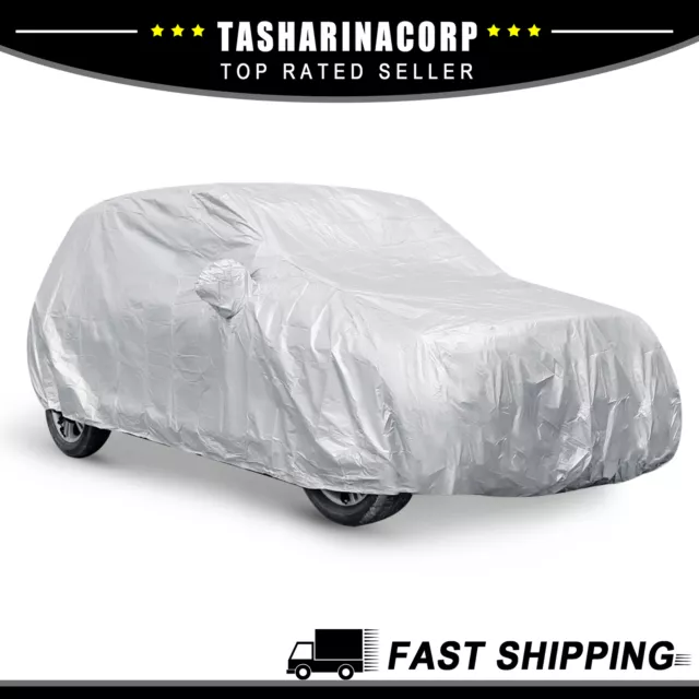 Piece of 1 YXL Waterproof Dust Rain Resistant Weather Protective Car Cover 190T