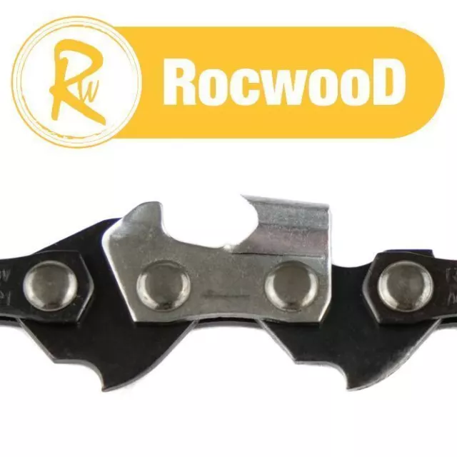 RocwooD Chainsaw Chain Husqvarna 444 455 E1400 E1600 18" .325 .050 1.3 72DL