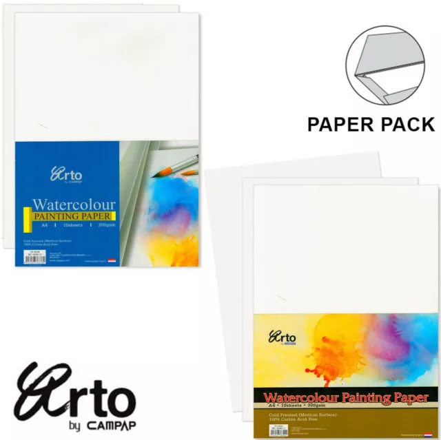 Arches Watercolour Paper,100% Cotton 300gsm Artist Grade Paper