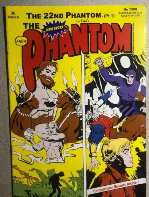 THE PHANTOM #1268 (2000) Australian Comic Book Frew Publications VG+/FINE-