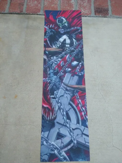 "Spawn" 9 X 33 graphic Skateboard Deck Grip Tape