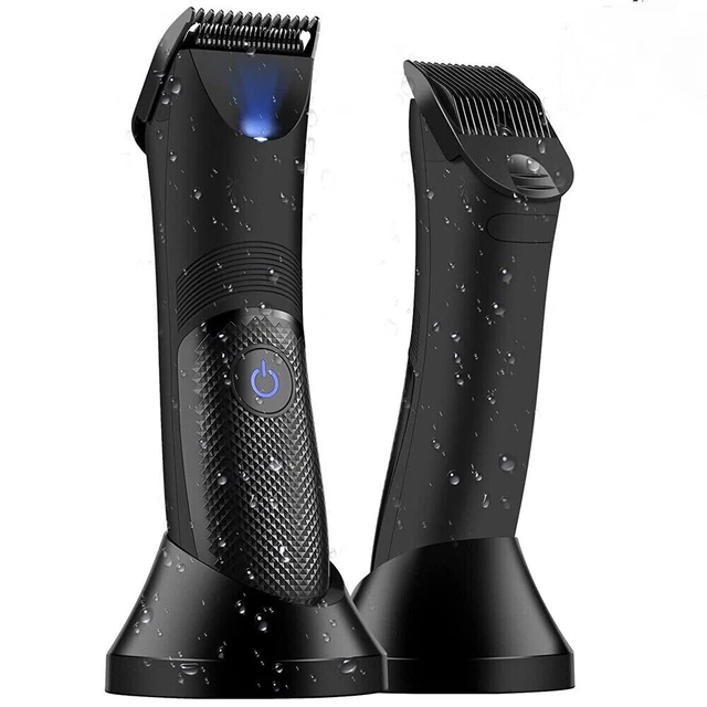 ELECTRIC BALL SHAVER Pubic Hair Trimmer Groin Manscaping Waterproof 22