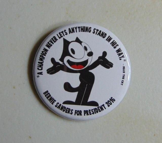 Bernie Sanders 2016 campaign pin button political