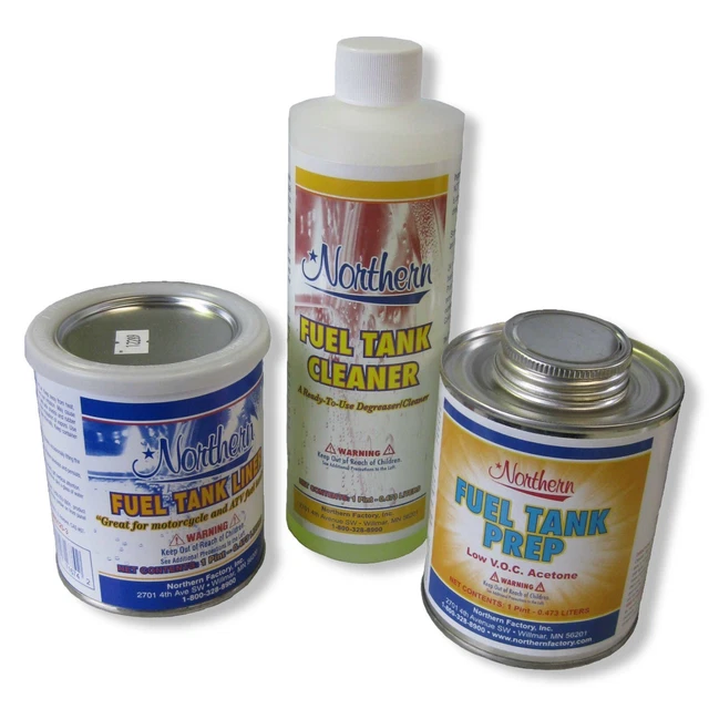 GAS TANK LINER Kit Sealer Motorcycle Kit Harley Honda Mini Bike 57.99