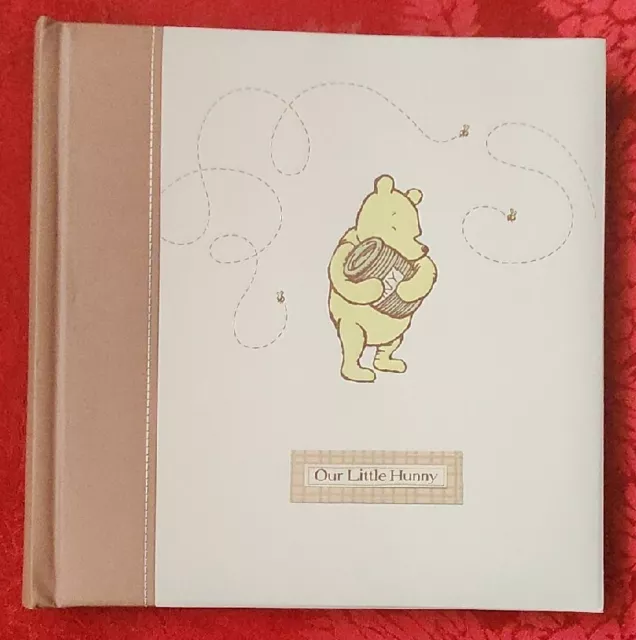 Hallmark Disney "Our Little Hunny" Instant Baby Memory Album Keepsake Book