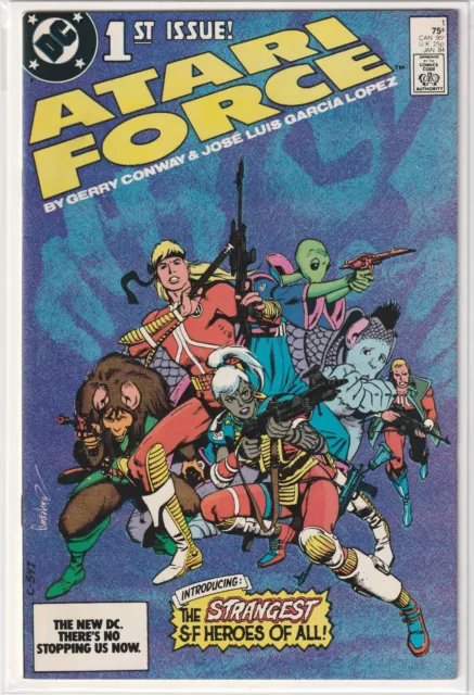 Atari Force #1 (1984)- Based On The Video Game- Gerry Conway- Dc Comics