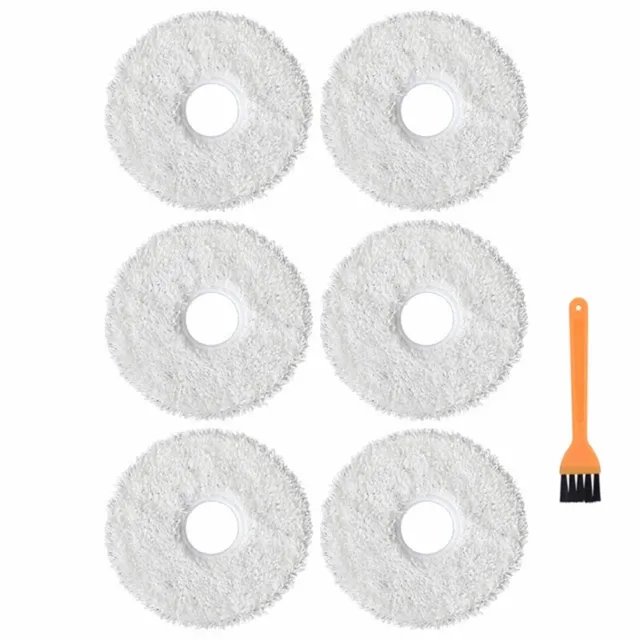 7pcs for DEEBOT X1 OMNI/TURBO Robot Vacuum Cleaner Washable Moppads Wis T7T5