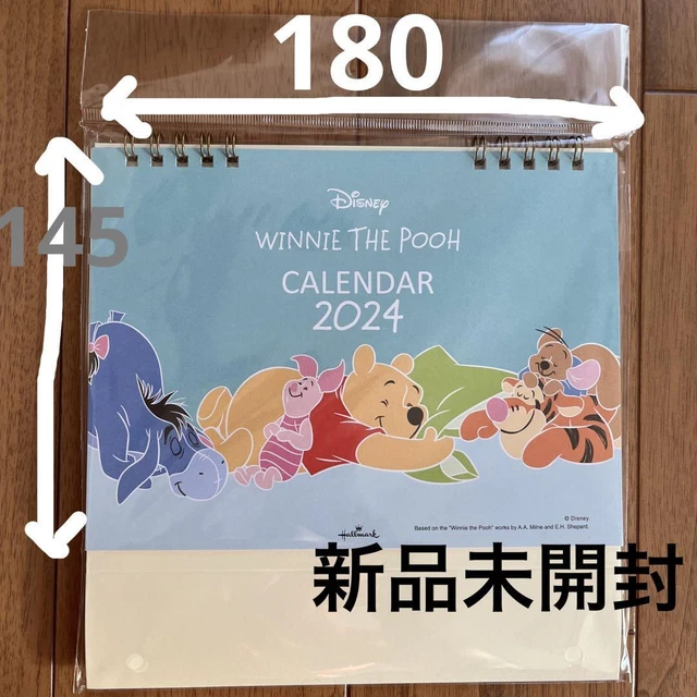 DISNEY WINNIE THE Pooh Desk Calendar 2024 46.98 PicClick