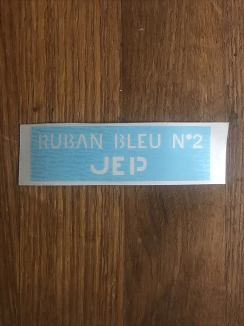 Restauration d'un canot JEP "Ruban Bleu N°1&quot