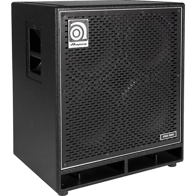 Ampeg Pro Neo PN-410HLF 850W 4x10 Bass Speaker Cabinet Black 194744751936 OB