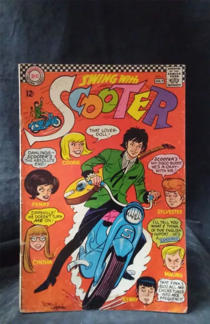 Swing With Scooter #1 1966 DC Comics Comic Book