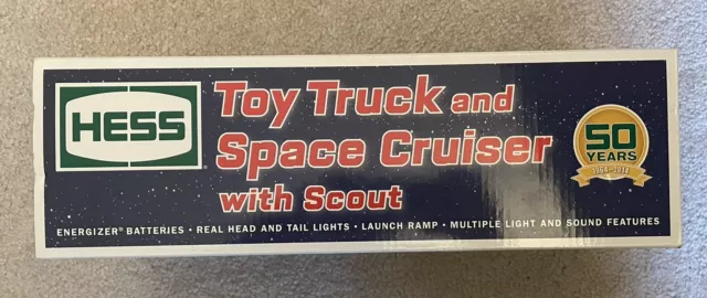 2014 HESS TOY TRUCK and SPACE CRUISER with SCOUT