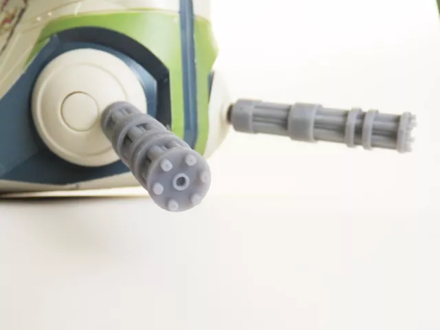 Clone Gunship COPPIA CANNONI STAMPATI IN 3D Clone Wars Repubblica cannoniera LAAT
