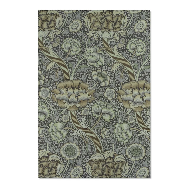 William Morris & Co Area Rugs - Wandle Collection (Grey)