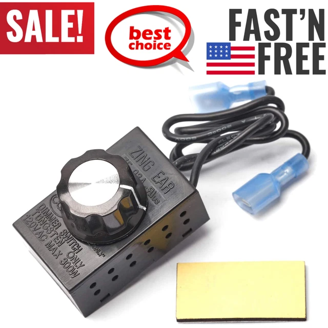 FIREPLACE STOVE BLOWER Fan Variable Rheostat Speed Switch Ctrl Speed