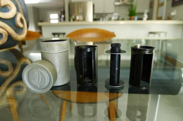 Leica Leitz 35mm Camera Z Film Cartridge with Canister Film Loader Spool