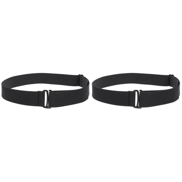 2pcs ceinture de taille pantalon Rescarner le serveur élastique jean courroie