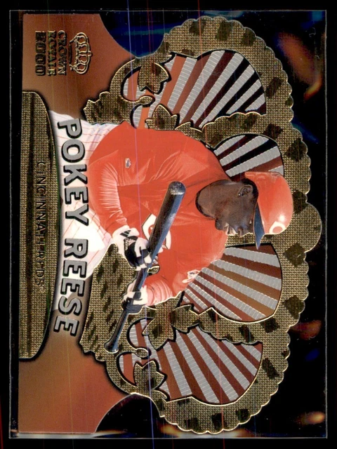 Pooky Reece 2000 PACIFIC CROWN Royale Pokey Reese Cincinnati Reds #38 EUR 3,31 ...