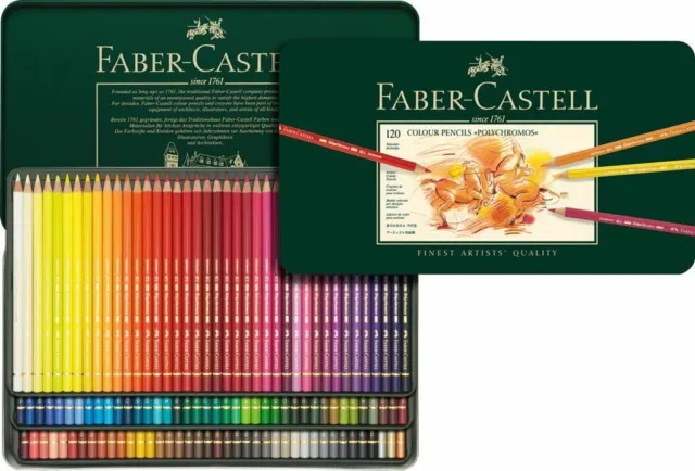 Faber-Castell Künstler Buntstifte 120 Dose Set