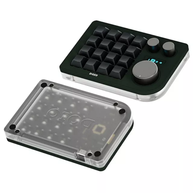 DOIO KB16-01 Macro Keyboard Macropad (Dark Green) **BRAND NEW & SEALED**