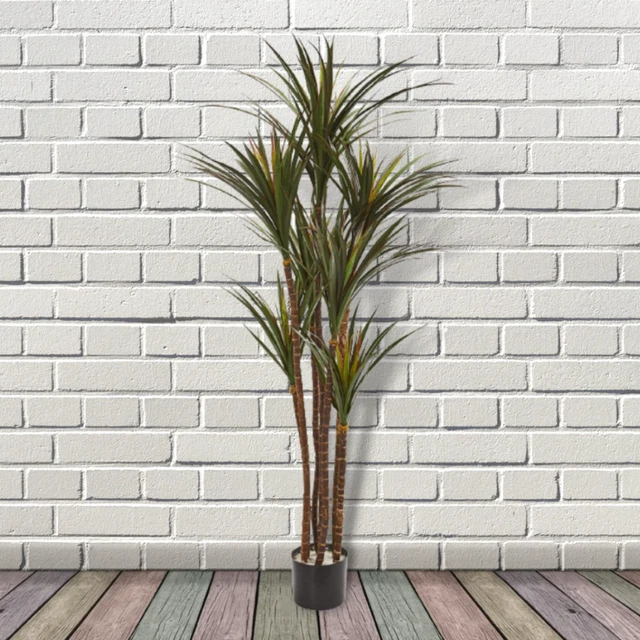 5.5 FEET TALL Artificial Giant Yucca Tree Faux Plant Indoor Outdoor
