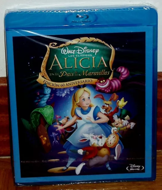 Alice En El Pays De Las Merveilles Classique Disney N°13 Blu-Ray Scellé R2