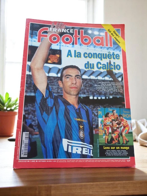 Magazine France Football Vintage 1980s – Numéro Collector Rare – Bon état