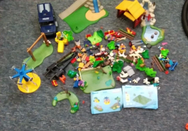 PAQUETE PLAYMOBIL CITY Life 5024 5457 parque infantil swing
