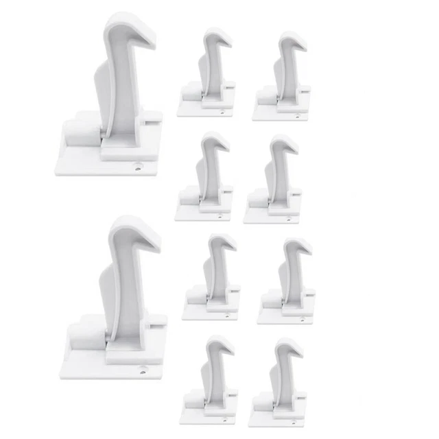 Serrature Di Sicurezza Per Armadi E Cassetti A Prova Di Bambino - Set Da 8 Pezzi Regolabili Fino A 13 Cm