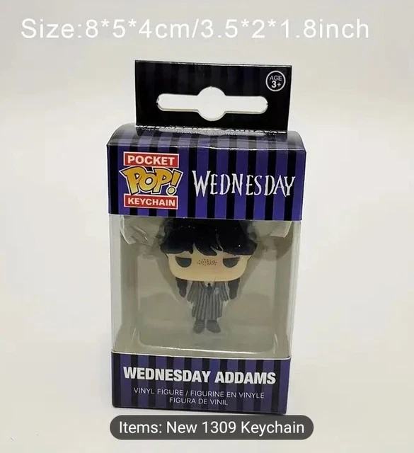 Funko Pocket Pop Keychain Wednesday Addams