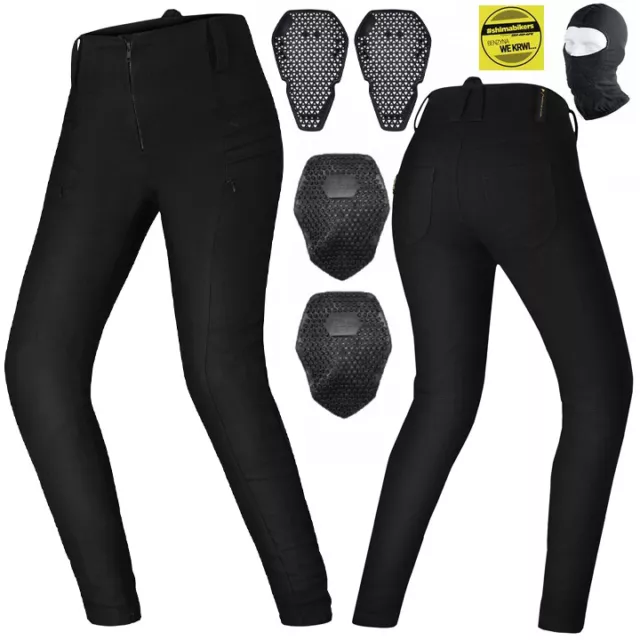 Motorrad Hose | SHIMA NOX 2.0 | Motorradhose mit Protektoren Damen Textil XS-XXL