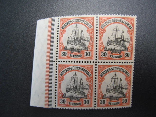 DK-DSWA Nr. 28, 1906, Block, postfrisch, Mi 80€ *SD734*