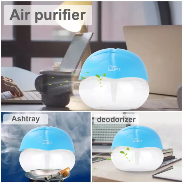 1L Home Air Purifier Aroma Diffuser Humidifier Ultrasonic Essential Oil Diffuser 2