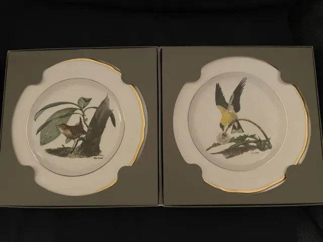 Vintage Ray Harm/Spode American Songbirds Collectible Plates.  Set of 8 Plates.
