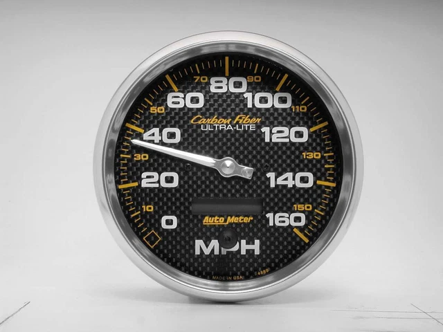 AUTOMETER 4889 C/F 5in 160MPH In-Dash Speedometer
