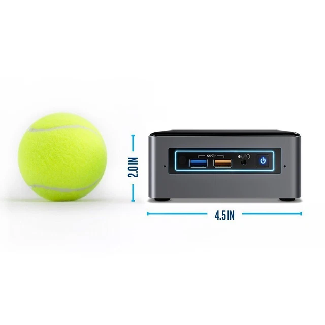INTEL NUC MINI Micro Tiny PC i7-7TH GEN 32GB RAM 1TB NVMe SSD WiFi 4K ...