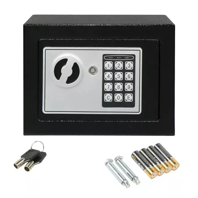 Electronic Digital Safe Box Keypad Lock Security Home Office Cash Jewelry Gun