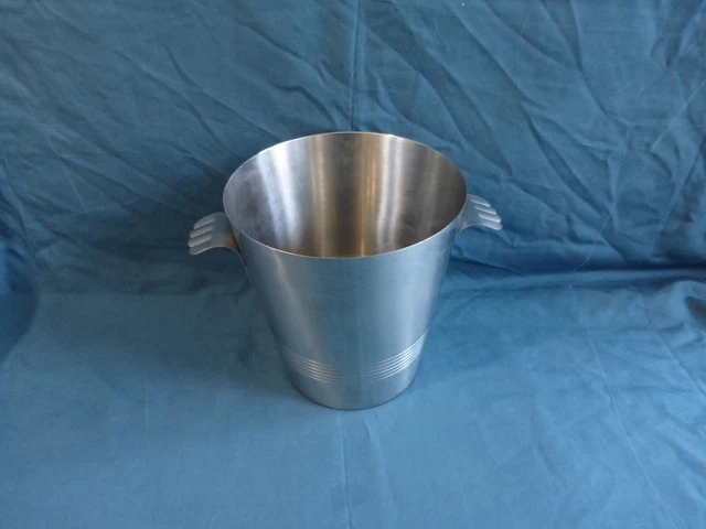 Seau à Glaçons et Champagne Vintage Inox LETANG REMY #CHMR - Arts de la table