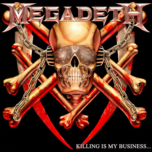 Megadeth Killing Is My Business 12x12 Album Cover Replica Poster Gloss Print