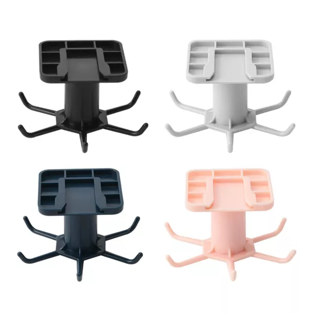 360 Degrees Rotation Hook Household Kitchen Hanging Storage Holders Shelf