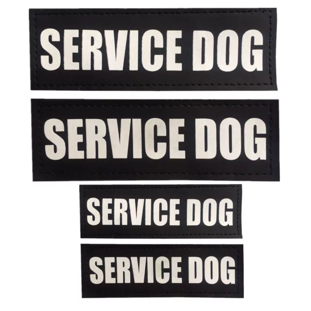 Large SERVICE DOG TRAINING Patch Label Tag for Dog Harness DO NOT PET EMOTIONAL