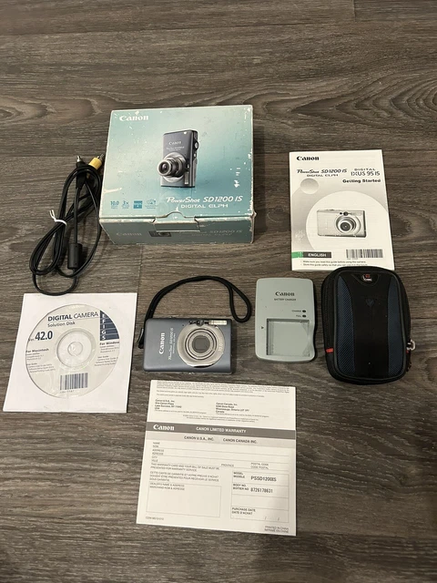 Canon PowerShot SD1200 IS Digital ELPH 10.0MP 3x Optical Zoom Digital Camera