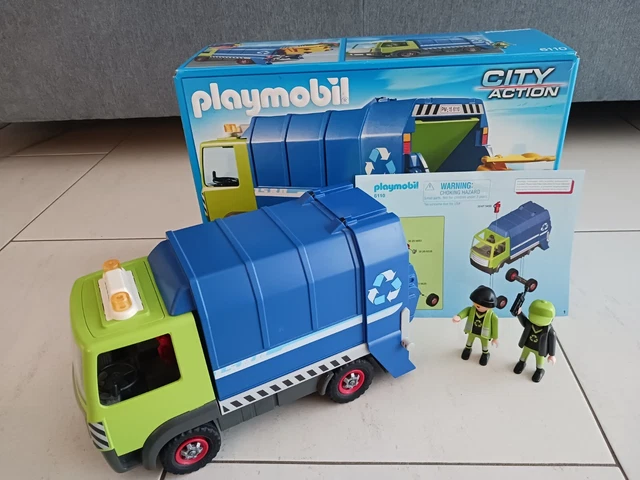 PLAYMOBIL CITY 6110 Recycling Truck M llwagen M llabfuhr OVP EUR playmobil-city-6110-recycling-truck-m-llwagen-m-llabfuhr-ovp-eur