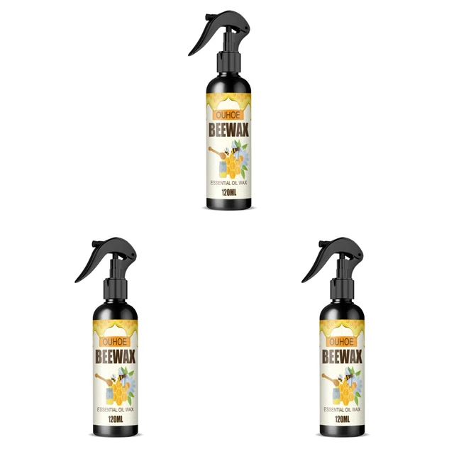 120ml Protezione Mobili Lucidatura Usura Spray Cera d'Api Resistente per Pavimento (A)