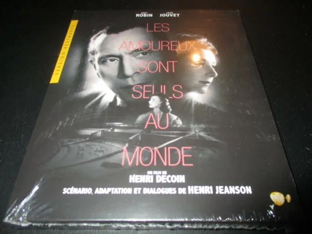 BLU-RAY + DVD NEUF "LES AMOUREUX SONT SEULS AU MONDE" Louis JOUVET, Dany ROBIN