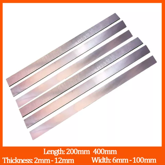 HSS Steel Flat Bar 6mm to 100mm Width  2mm to 12mm Thickness Solid Metal Strip