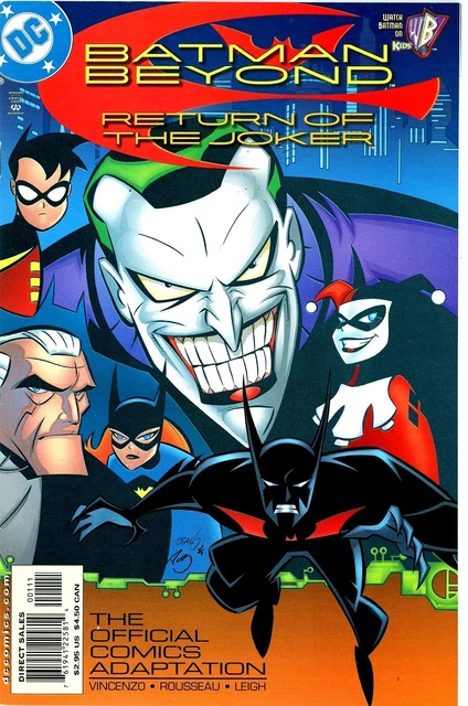 Batman Beyond: Return Of The Joker #1 (2001) Movie Adaptation! HIGHER GRADE!