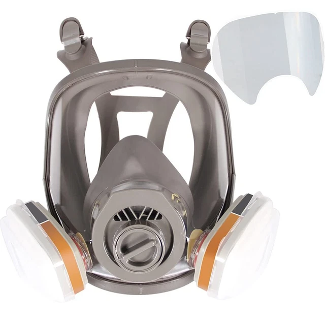 25 in 1 Full Face Respirator Face Cover for Painting Sparying
