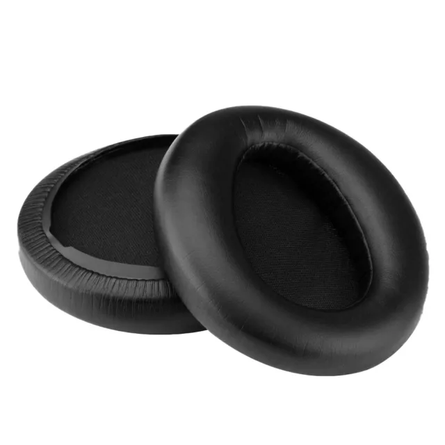 Coussinets d’oreille pour MDR-10RBT/10RNC/10R de Sony Cuir protéiné - Noir