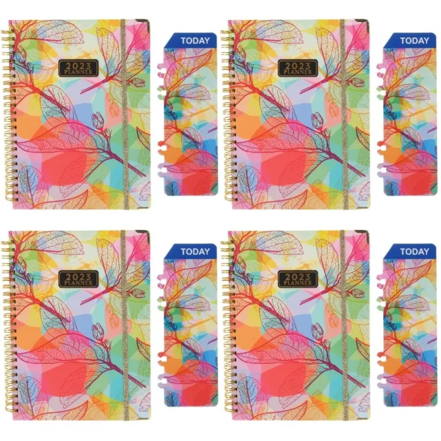 4 PCS 2023 Notebook Notepad for Schedule Diary to Do List Calendar